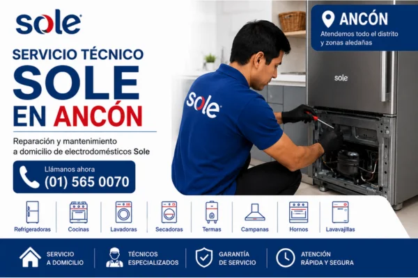 SERVICIO TECNICO SOLE EN ANCON