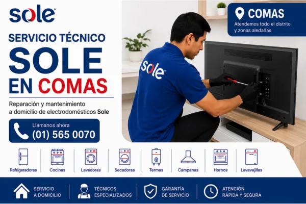 SERVICIO TECNICO SOLE EN COMAS