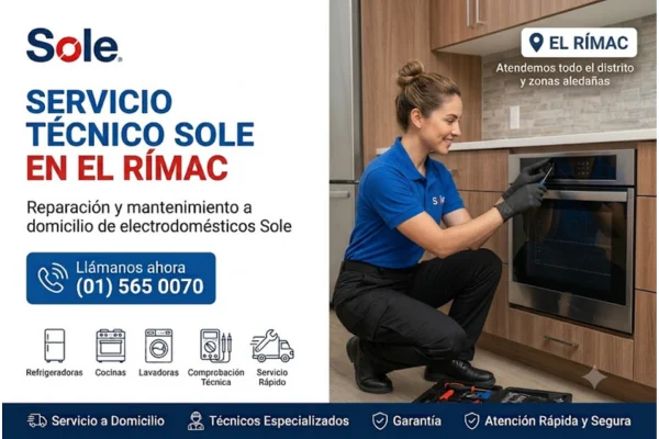 SERVICIO TECNICO SOLE EN EL RIMAC