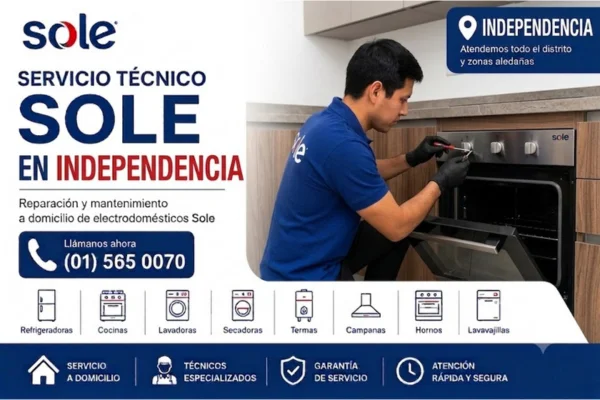 SERVICIO TECNICO SOLE EN INDEPENDENCIA
