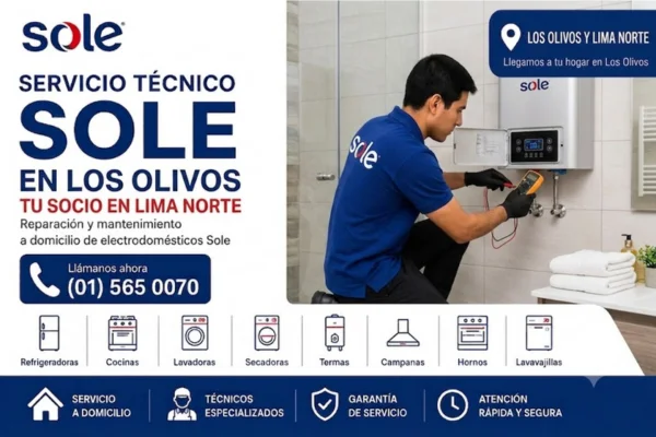 SERVICIO TECNICO SOLE EN LOS OLIVOS