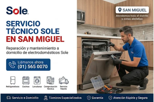 SERVICIO TECNICO SOLE EN SAN MIGUEL