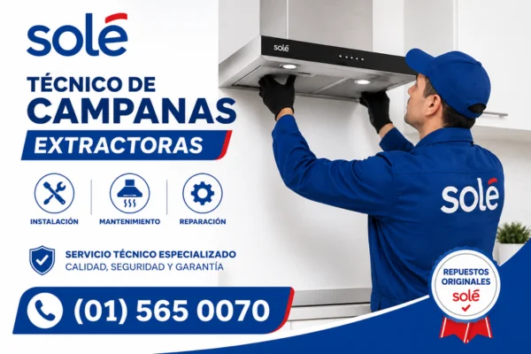 Técnico de Campana Extractora Sole