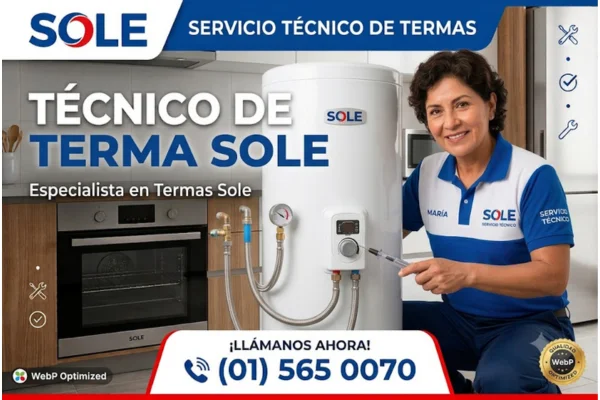 Técnico de termas Sole